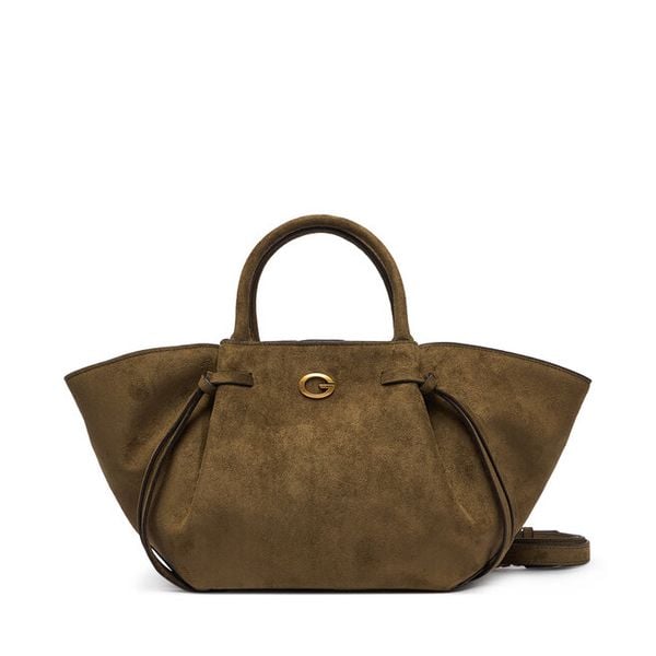 Torebka Guess. Brązowe torebki klasyczne damskie Guess, z aplikacjami, bez dodatków. Za 634.99 zł.