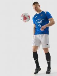 4F Koszulka klubowa z sezonu 22/23 męska 4F x Stal Mielec - multikolor 3XL. Białe t-shirty sportowe męskie 4f, m, z dzianiny, bez ramiączek, do piłki nożnej. W wyprzedaży za 99.99 zł.