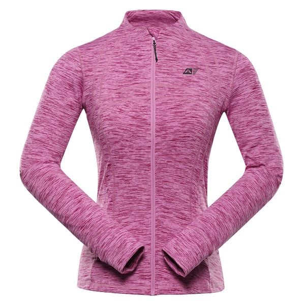 Bluza damska turystyczna szybkoschnąca Alpine Pro Golla 2. Czerwone bluzy sportowe damskie Alpine Pro, l, z elastanu. Za 209.00 zł.