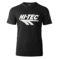T-shirt Męski Retro Logo. Czarne t-shirty męskie Hi-tec, m, bez wzorów, bez kołnierzyka. Za 58.99 zł.