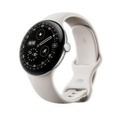 Inteligentny zegarek Google Pixel Watch 4 45 mm Unisex Srebrny/Porcelanowy. Szare zegarki damskie Google, srebrne. Za 1,961.50 zł.