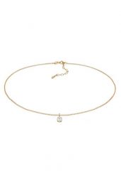 Elli Damski wisiorek choker solitaire basic z cyrkoniami ze srebra próby 925 Sterling Silver Naszyjniki 1 ct. Szare naszyjniki damskie Elli, srebrne. Za 188.99 zł.
