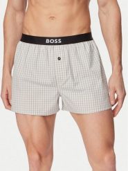 BOSS Komplet bokserek 50535781 Szary. Szare bokserki męskie Boss, bez wzorów, z bawełny. Za 209.99 zł.