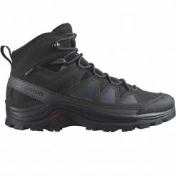 Buty górskie Salomon Quest Rove Gore-Tex. Czarne buty trekkingowe męskie Salomon, z gore-texu, bez zapięcia, trekkingowe, gore-tex. Za 569.00 zł.