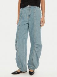 ROTATE Jeansy 113640 Niebieski Regular Fit. Niebieskie jeansy damskie ROTATE. Za 659.99 zł.