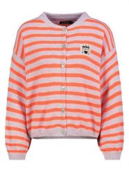 Sublevel Kardigan w kolorze pomarańczowo-jasnoróżowym rozmiar: L/XL. Pomarańczowe kardigany damskie Sublevel, l, bez wzorów. Za 126.99 zł.