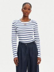 Munthe Bluzka Pote 252110225264 Niebieski Regular Fit. Niebieskie bluzki damskie Munthe, bez wzorów, z bawełny, bez ramiączek. Za 289.99 zł.