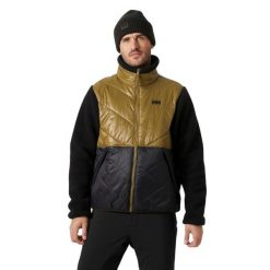 Kurtka puchowa Helly Hansen Village Hybrid. Brązowe kurtki męskie Helly Hansen, na zimę, m, bez wzorów, z puchu, bez kaptura. W wyprzedaży za 682.50 zł.