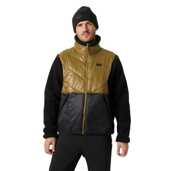 Kurtka puchowa Helly Hansen Village Hybrid. Brązowe kurtki męskie Helly Hansen, na zimę, m, bez wzorów, z puchu, bez kaptura. W wyprzedaży za 682.50 zł.