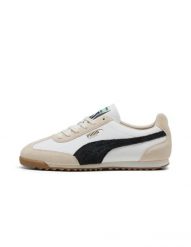 Buty sportowe unisex Puma Arizona Retro skórzane. Białe buty sportowe na co dzień damskie Puma, bez wzorów, z gumy, trekkingowe. Za 239.00 zł.