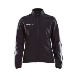 Kurtka damska Craft pro control softshell. Czarne kurtki damskie Craft, l, bez wzorów, z elastanu, bez kaptura. Za 340.25 zł.