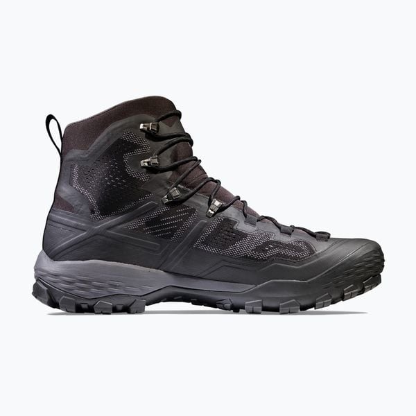 Buty trekkingowe męskie Mammut Ducan High GTX. Czarne buty trekkingowe męskie Mammut, bez zapięcia, trekkingowe. Za 729.99 zł.