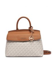 MICHAEL Michael Kors Torebka Landry 30T6GX7S1B Kremowy. Białe torebki klasyczne damskie MICHAEL Michael Kors, bez wzorów, ze skóry, bez dodatków. Za 1,019.00 zł.