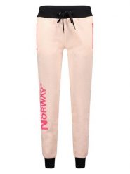 Geographical Norway Spodnie dresowe "Malipette" w kolorze jasnoróżowym rozmiar: L. Różowe spodnie dresowe damskie Geographical Norway, l, bez wzorów, z dresówki. Za 47.95 zł.