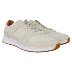 Trampki Męskie Joggeur. Brązowe trampki i tenisówki męskie Lacoste, bez wzorów, bez zapięcia. Za 700.99 zł.