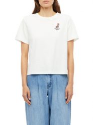 S.Oliver Koszulka Kobiety Bawełna (100%) biały, 46. Białe t-shirty damskie S.Oliver, s, bez wzorów, z bawełny, bez kołnierzyka. Za 89.95 zł.