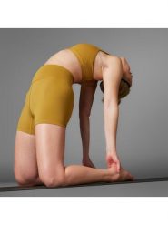 Adidas Szorty sportowe "All Me" w kolorze żółtym rozmiar: M. Żółte spodenki sportowe damskie Adidas, m, outdoorowe. Za 134.95 zł.