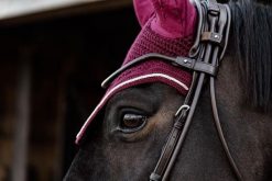 Czapka dla konia Kentucky Wellington Velvet. Zielone czapki męskie KENTUCKY HORSEWEAR, bez wzorów, z dzianiny, biznesowe. Za 379.00 zł.