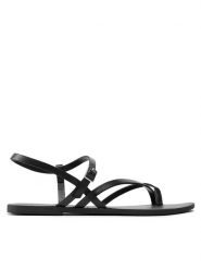 Vagabond Shoemakers Sandały Tia 2.0 5531-401-20 Czarny. Czarne sandały damskie Vagabond Shoemakers, bez wzorów, ze skóry, bez obcasa, na płaskiej podeszwie. Za 419.99 zł.