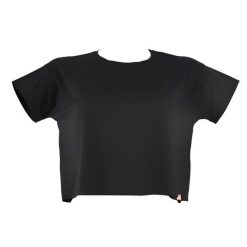 BARNETT AT-002 Top sportowy damski, czarny. Czarne topy sportowe damskie BARNETT, xs, bez wzorów, z materiału, bez ramiączek. Za 149.00 zł.