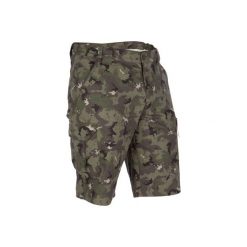 Bermudy myśliwskie 500 camo island. Brązowe szorty męskie SOLOGNAC, bez wzorów, z bawełny, sportowe. Za 59.99 zł.