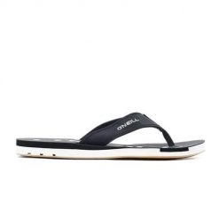 Japonki męskie O'Neill Jack Slipper. Czarne klapki i japonki męskie O'neill, z materiału. W wyprzedaży za 79.00 zł.