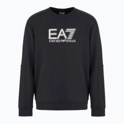 Bluza męska EA7 Emporio Armani Train Visibility T-Top. Niebieskie bluzy bez kaptura męskie EA7 Emporio Armani, m, z bawełny. Za 369.99 zł.
