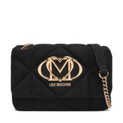 Torebka LOVE MOSCHINO. Czarne torebki klasyczne damskie Love Moschino, bez wzorów, bez dodatków. Za 739.99 zł.