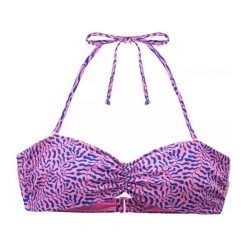 Bluzka Damska Samae Coral Bikini Top. Czerwone bikini damskie AQUAWAVE, bez wzorów. Za 108.99 zł.