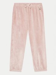 United Colors Of Benetton Spodnie dresowe 37JBGF04B Różowy Relaxed Fit. Czerwone spodnie dziewczęce United Colors Of Benetton, z dresówki. Za 49.99 zł.