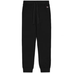 Spodnie sportowe damskie Champion Rib Cuff. Czarne spodnie sportowe damskie CHAMPION, l, z bawełny. Za 152.00 zł.