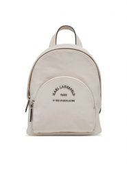 KARL LAGERFELD Plecak A2W30081 Écru. Plecaki damskie Karl Lagerfeld, bez wzorów, z materiału. Za 469.99 zł.