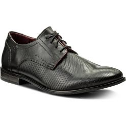 Półbuty LASOCKI FOR MEN - MB-PRUS-01 Czarny. Czarne buty wizytowe męskie Lasocki For Men, ze skóry, bez zapięcia. W wyprzedaży za 94.98 zł.