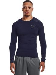 Under Armour Koszulka sportowa w kolorze granatowym rozmiar: S. Niebieskie t-shirty sportowe męskie Under Armour, s, z materiału, bez ramiączek, outdoorowe. Za 100.04 zł.
