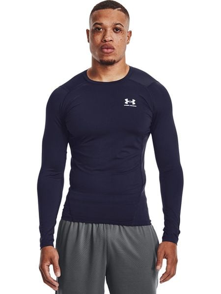 Under Armour Koszulka sportowa w kolorze granatowym rozmiar: S. Niebieskie t-shirty sportowe męskie Under Armour, s, z materiału, bez ramiączek, outdoorowe. Za 100.04 zł.
