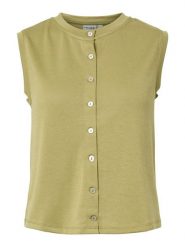 Pieces Kamizelka w kolorze zielonym rozmiar: XL. Zielone kamizelki damskie Pieces, xl. Za 98.95 zł.