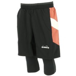 Spodenki krótkie męskie DIADORA POWER SHORTS BE ONE. Czarne szorty męskie Diadora, na lato, bez wzorów. Za 79.99 zł.