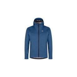 Kurtka przeciwdeszczowa męska Montura Danubio G. Niebieskie kurtki męskie MONTURA, m, bez wzorów, bez kaptura. Za 1,259.00 zł.