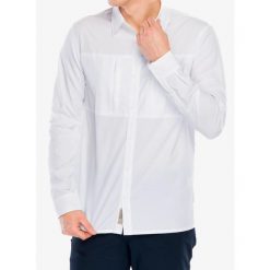 Koszula przeciw komarom męska Royal Robbins Expedition III L/S. Białe koszule męskie ROYAL ROBBINS, l, bez wzorów, bez kołnierzyka, bez ramiączek. Za 392.99 zł.