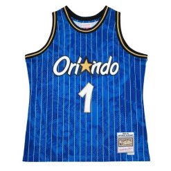 Koszulka NBA Orlando Magic Penny Hardaway Swingman CNY 4.0 1994/95. Niebieskie t-shirty damskie Mitchell & Ness, m, bez wzorów, z jersey, bez kołnierzyka. Za 506.50 zł.