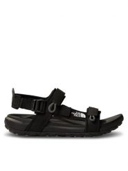 The North Face Sandały M Explore Camp Sandal NF0A8A8XKX71 Czarny. Czarne sandały męskie The North Face, z materiału, bez zapięcia. Za 299.99 zł.