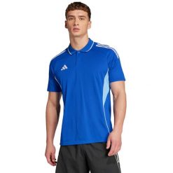 Koszulka męska adidas Tiro 25 Competition Polo. Białe koszulki polo męskie Adidas, m, bez ramiączek, do piłki nożnej. Za 129.00 zł.