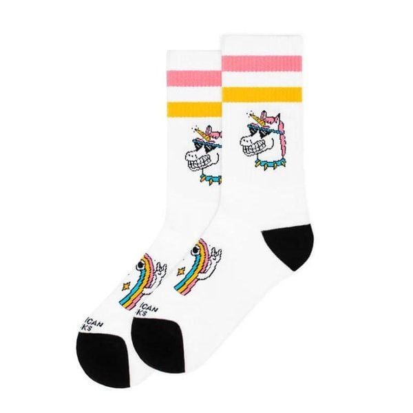 Skarpetki American Socks Jednorożec. Skarpetki męskie AMERICAN SOCKS, bez wzorów. Za 80.37 zł.