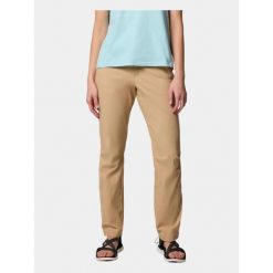 Spodnie turystyczne damskie Columbia Leslie Falls II. Brązowe spodnie dresowe damskie Columbia, na lato, xs, bez wzorów. W wyprzedaży za 313.65 zł.