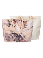Descanso Torba plażowa "Descanso Pippa" w kolorze kremowym - 60 x 43 cm rozmiar: 43x60 cm. Brązowe torebki klasyczne damskie Descanso, bez wzorów, z materiału, bez dodatków. Za 98.95 zł.