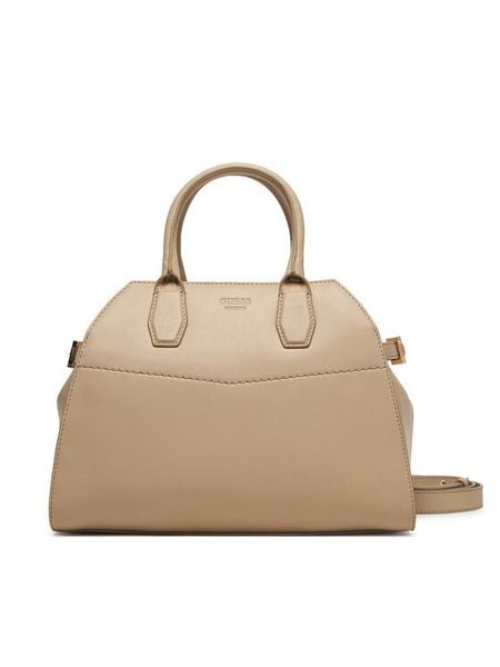 Guess Torebka HWYUAA P6236 Beżowy. Brązowe torebki klasyczne damskie Guess, z aplikacjami, ze skóry, bez dodatków. Za 779.99 zł.