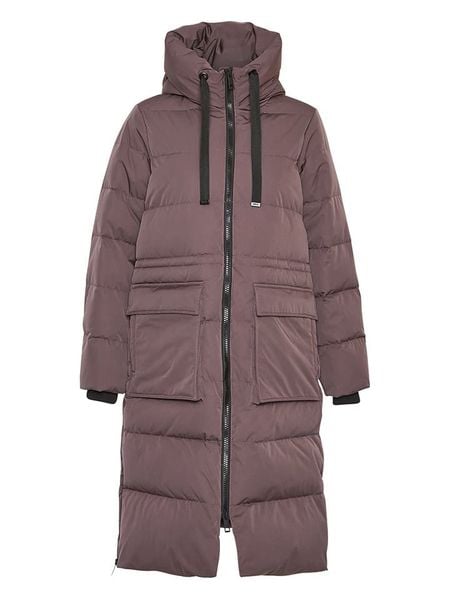 MOSS COPENHAGEN Płaszcz puchowy "Pavine" w kolorze fioletowym rozmiar: XS/S. Różowe płaszcze damskie MOSS COPENHAGEN, s, bez wzorów, z puchu. Za 503.95 zł.