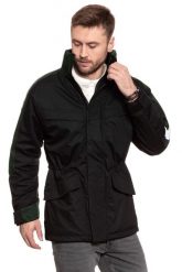 KURTKA ZIMOWA LEE HEAVY TECH FIELD JACKET BLACK L88EUP01 112123735. Czarne kurtki męskie Lee, na zimę, l, bez wzorów, bez kaptura. Za 279.99 zł.
