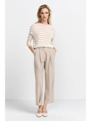 Rich&Royal Sweter w kolorze biało-beżowym rozmiar: L. Białe swetry klasyczne damskie Rich&Royal, l, bez kołnierzyka. Za 244.22 zł.