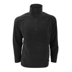 Męski Miękki Polar Micron Bluza Polarowa. Niebieskie bluzy sportowe męskie RESULT, na zimę, bez wzorów, z materiału, bez kołnierzyka, bez ramiączek. Za 87.99 zł.